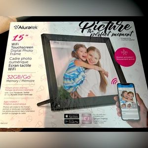 Aluratek 15’ Digital Photo Frame